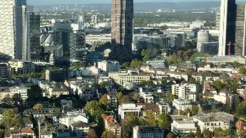 Auf Einladung der Deutschen Bank  reist das Wirtschaftskollegium Kassel in die Metropole Frankfurt